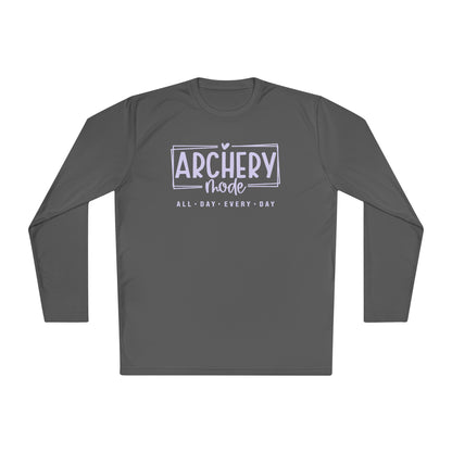 Unisex Archery Long Sleeve Tee, Perfect for Sports Enthusiasts, Gift for Archery Lovers, Outdoor Activities, Everyday Casual Wear