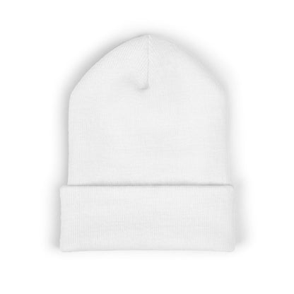 Embroidered Peace and Love Archery Cuffed Beanie | Cozy Winter Hat | Gift for Friends | Fashion Accessory | Trendy Headwear