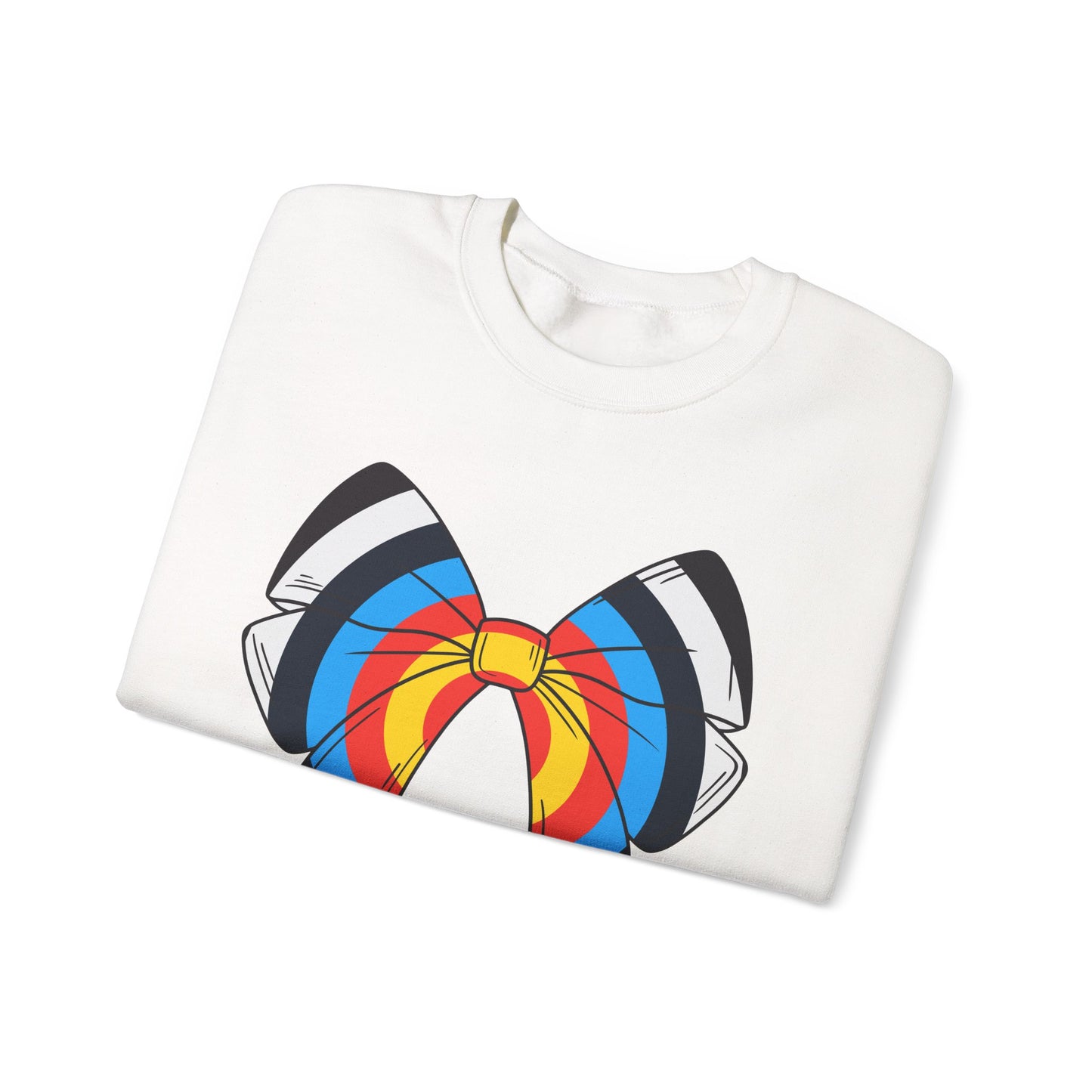 Archery Life Target Bow Crewneck Sweatshirt