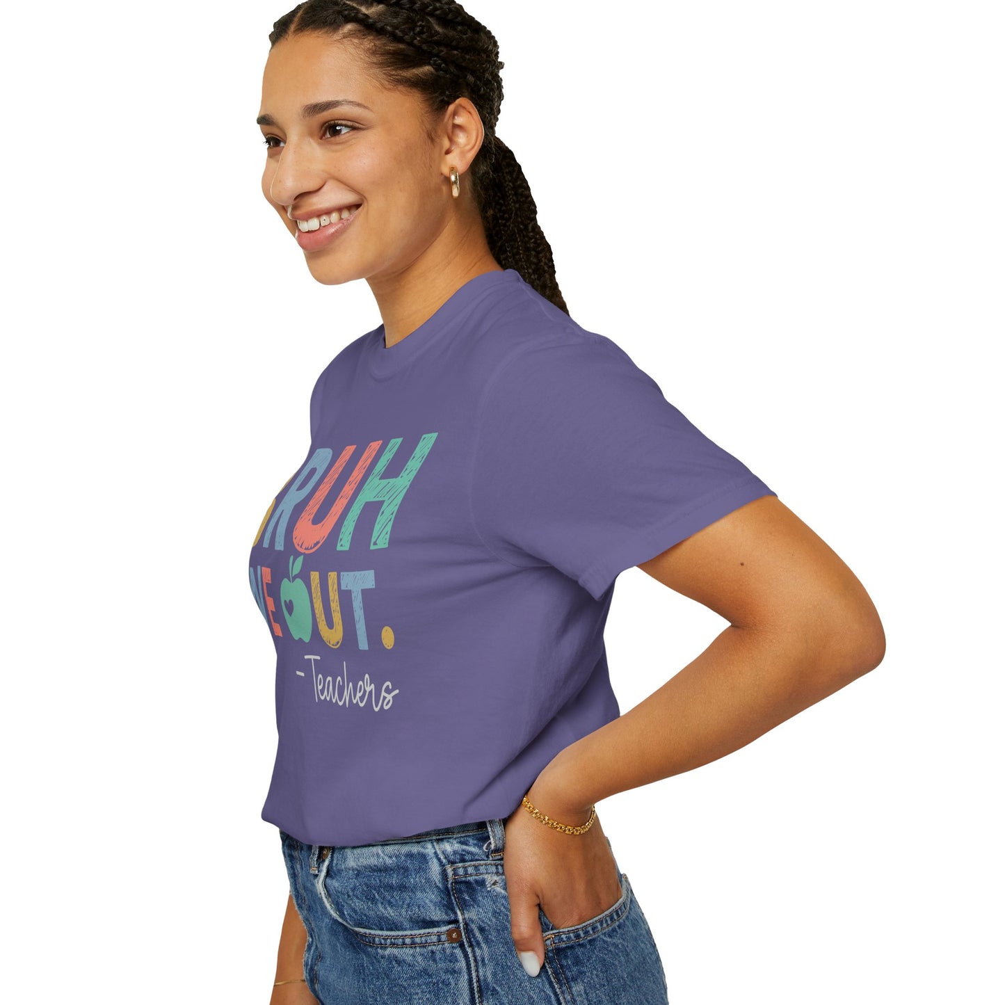 Unisex Teacher T-Shirt - 'Bruh We Out' Design