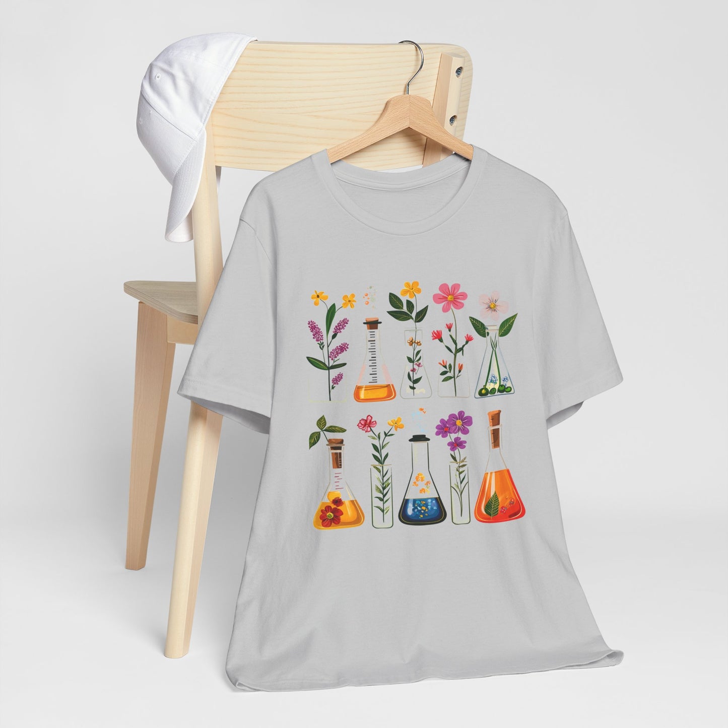 Floral Science Unisex Tee - Perfect for Gardeners & Nature Lovers