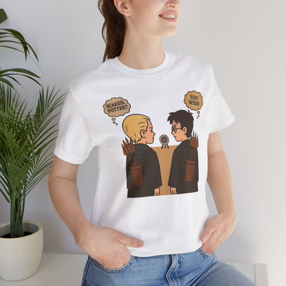 Funny Hogwarts-Themed Tee, Casual Wear, Gift for Fans, Harry Potter Humor, Unisex T-Shirt, Nerdy Clothing