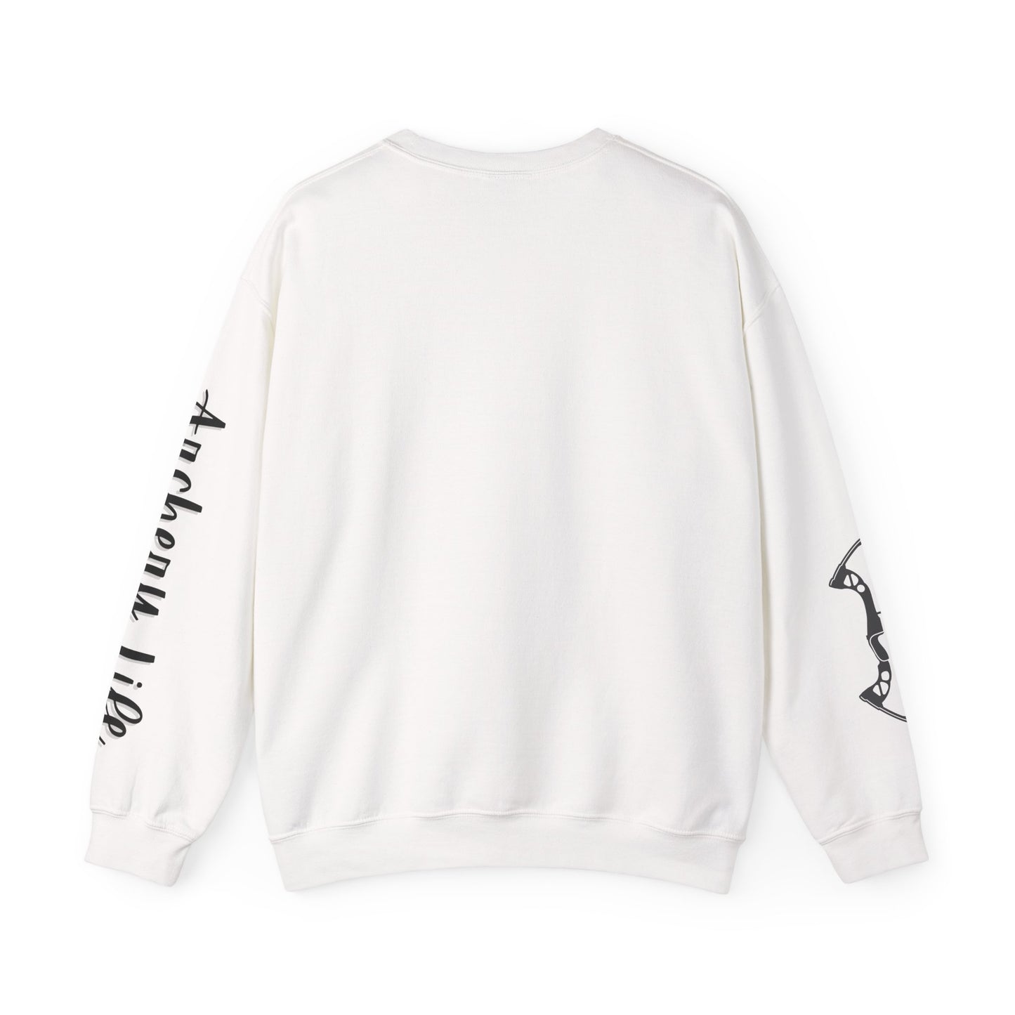 Archery Life Target Bow Crewneck Sweatshirt
