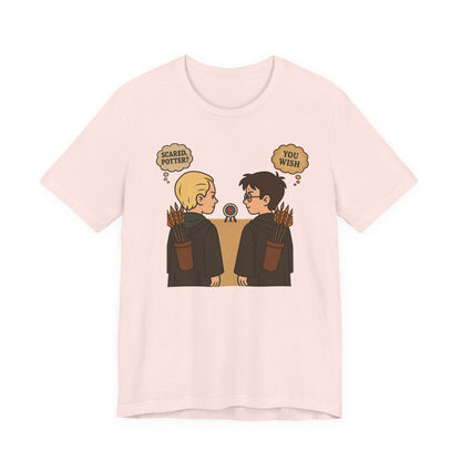Funny Hogwarts-Themed Tee, Casual Wear, Gift for Fans, Harry Potter Humor, Unisex T-Shirt, Nerdy Clothing