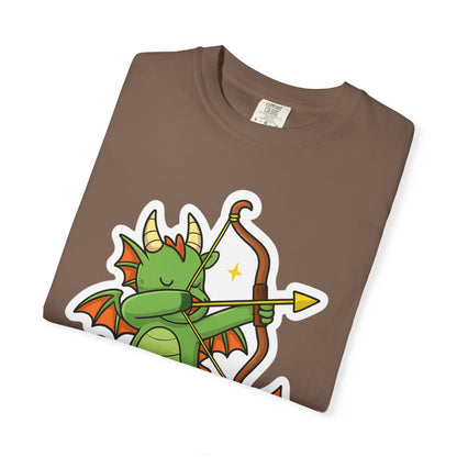Dragon Archer T-Shirt | Cute Gift for Kids, Fantasy Fans, Birthday, Anime Lovers, Playful Apparel