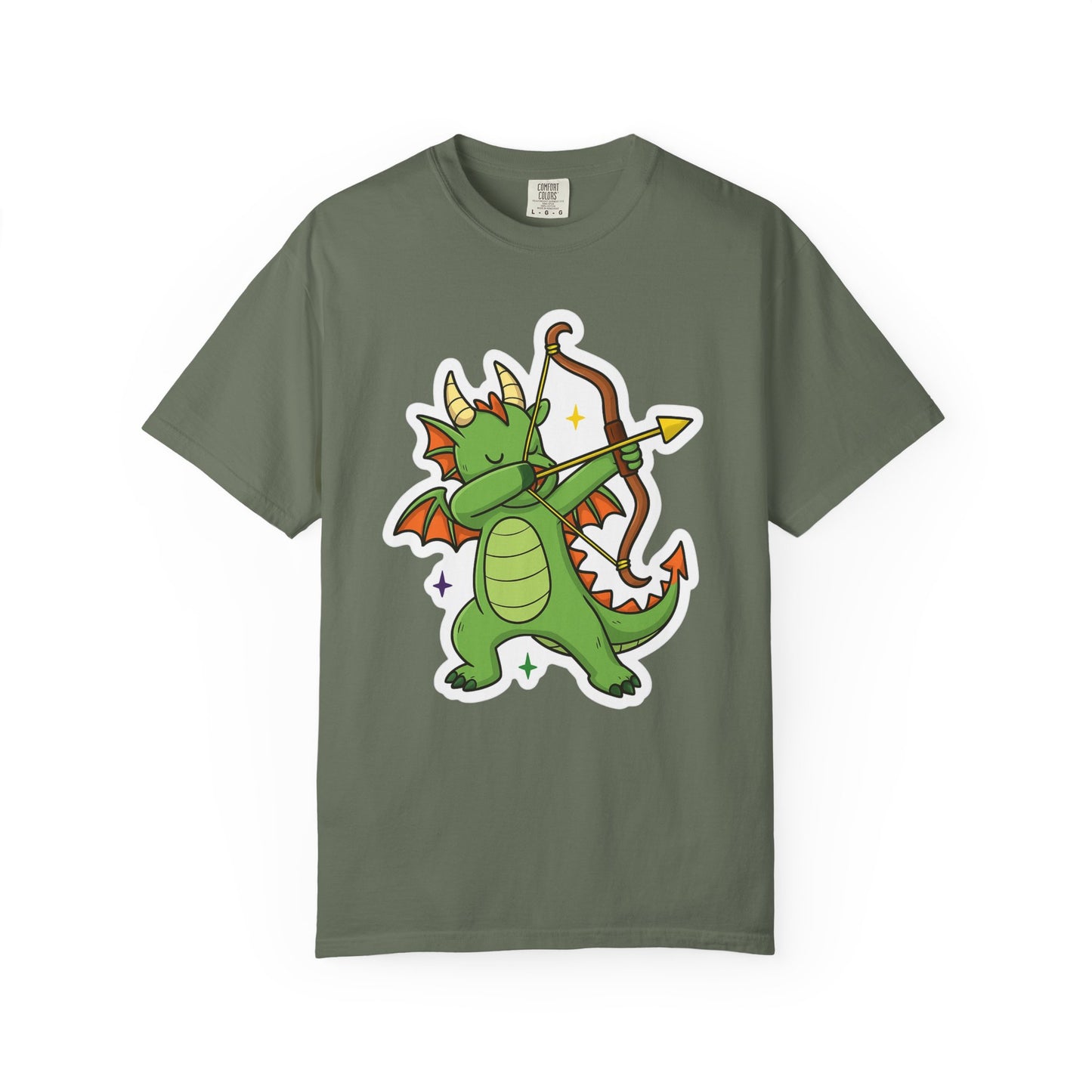 Dragon Archer T-Shirt | Cute Gift for Kids, Fantasy Fans, Birthday, Anime Lovers, Playful Apparel