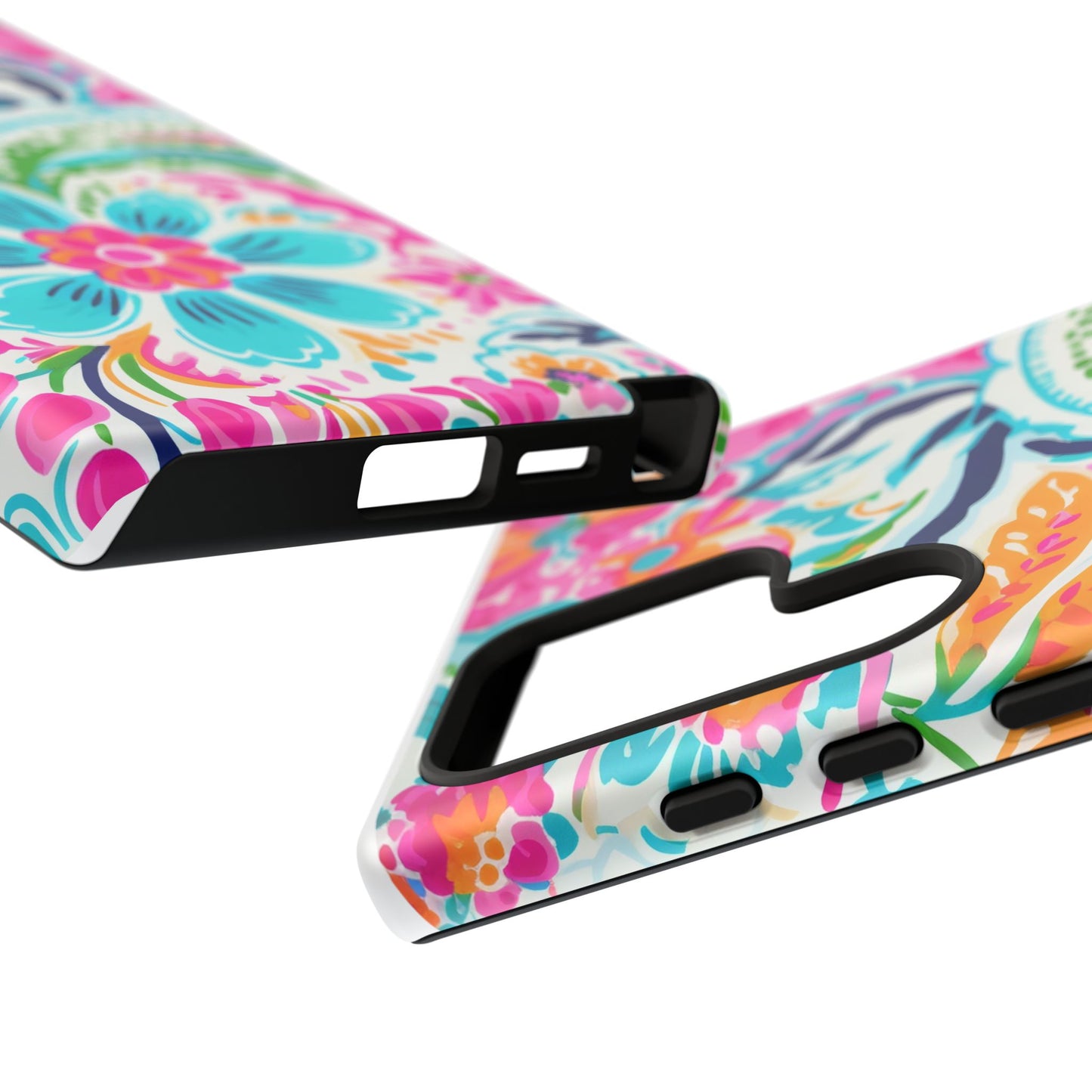 Vibrant Floral Phone Case - Tough & Stylish Protection