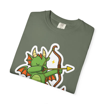 Dragon Archer T-Shirt | Cute Gift for Kids, Fantasy Fans, Birthday, Anime Lovers, Playful Apparel