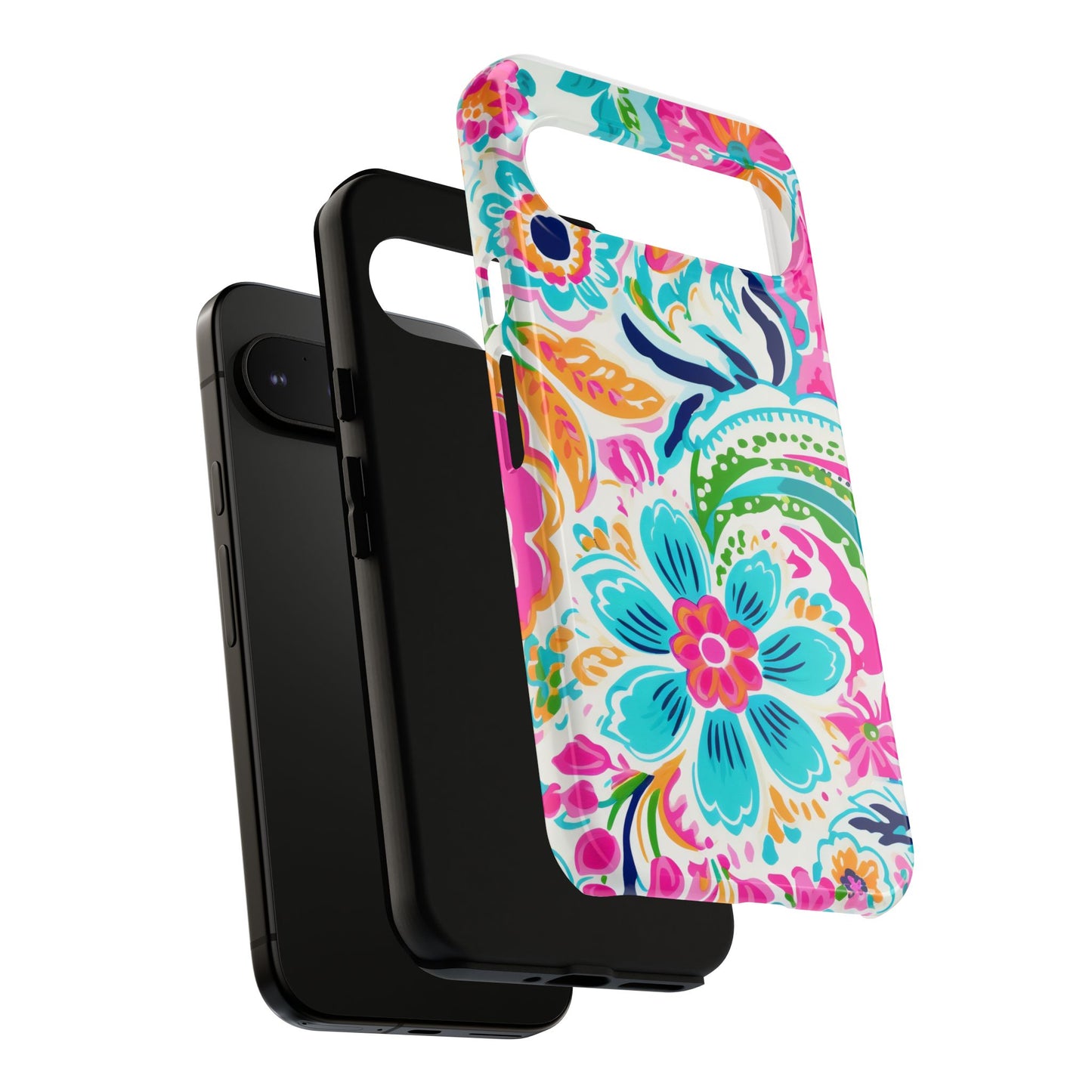 Vibrant Floral Phone Case - Tough & Stylish Protection