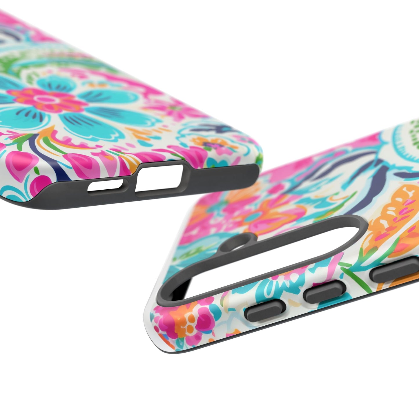 Vibrant Floral Phone Case - Tough & Stylish Protection