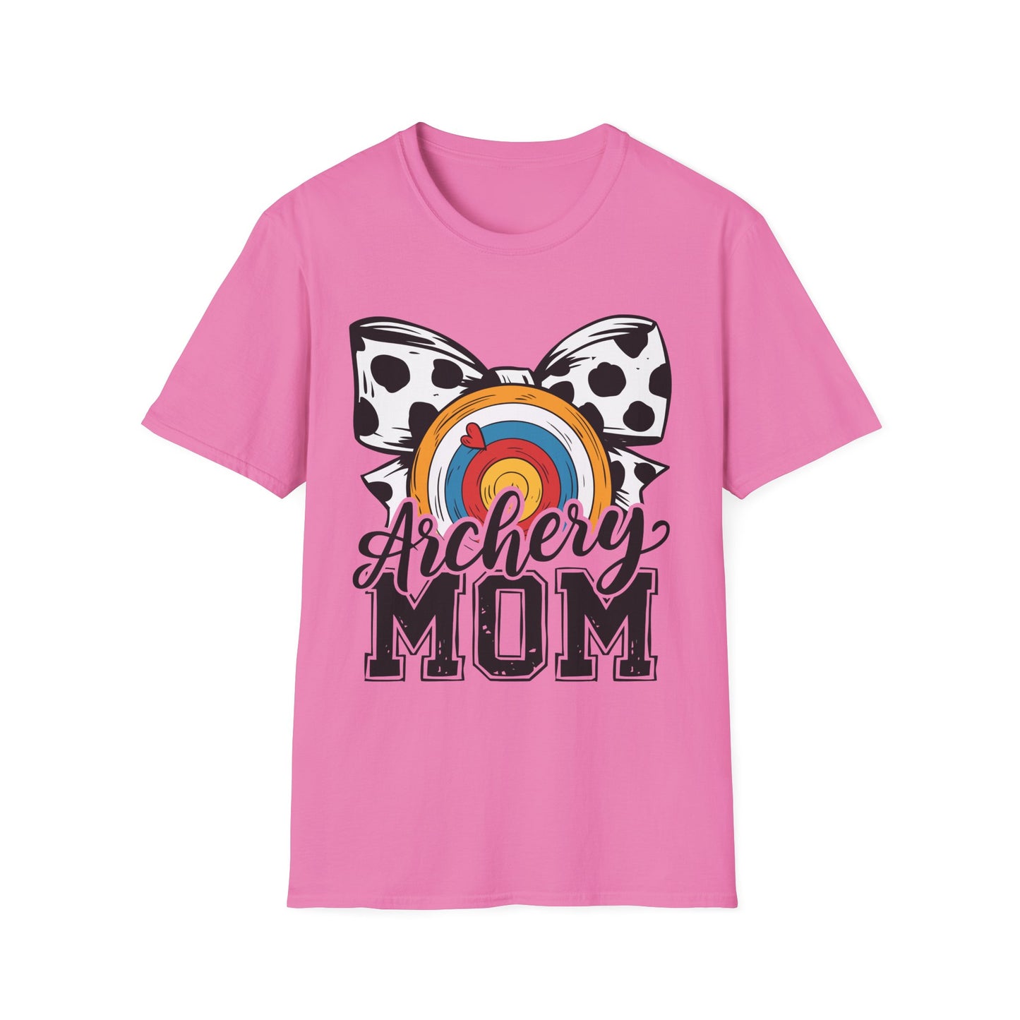 Archery Mom Graphic T-Shirt | Unisex Softstyle Tee for Proud Archery Moms