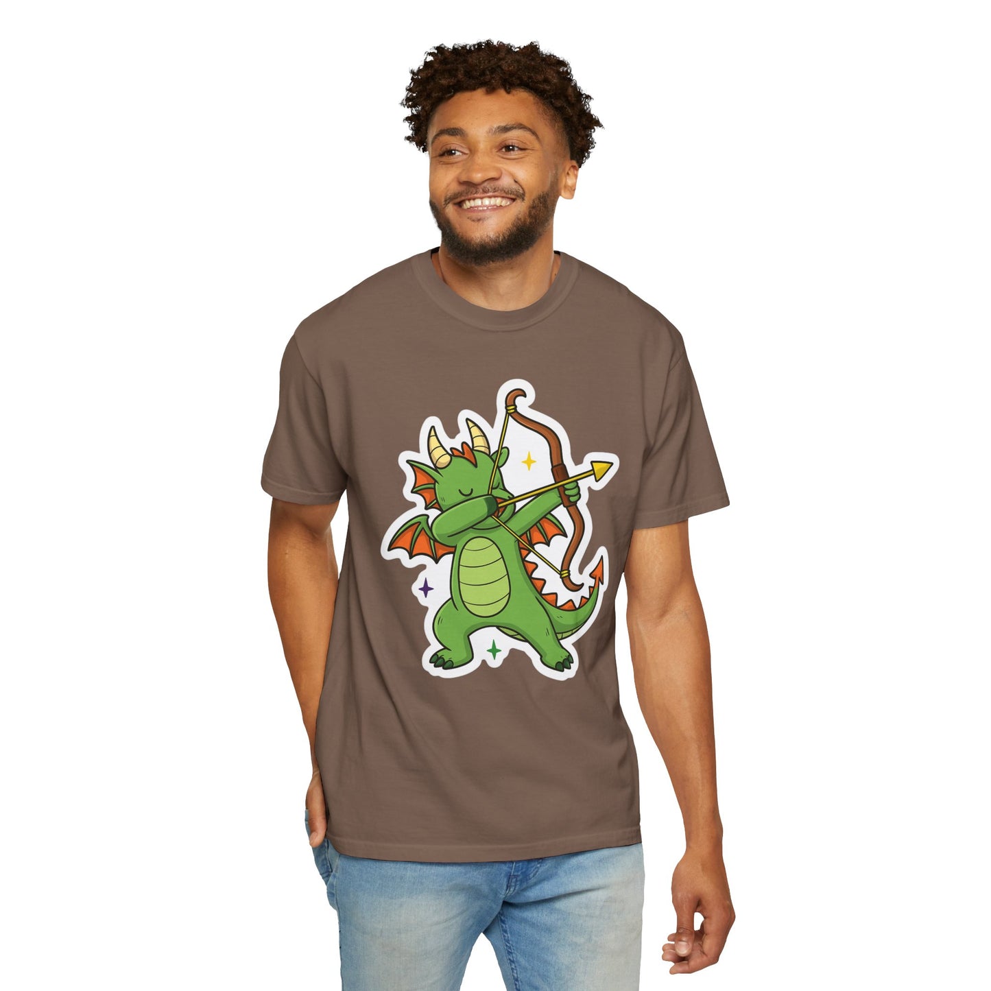 Dragon Archer T-Shirt | Cute Gift for Kids, Fantasy Fans, Birthday, Anime Lovers, Playful Apparel
