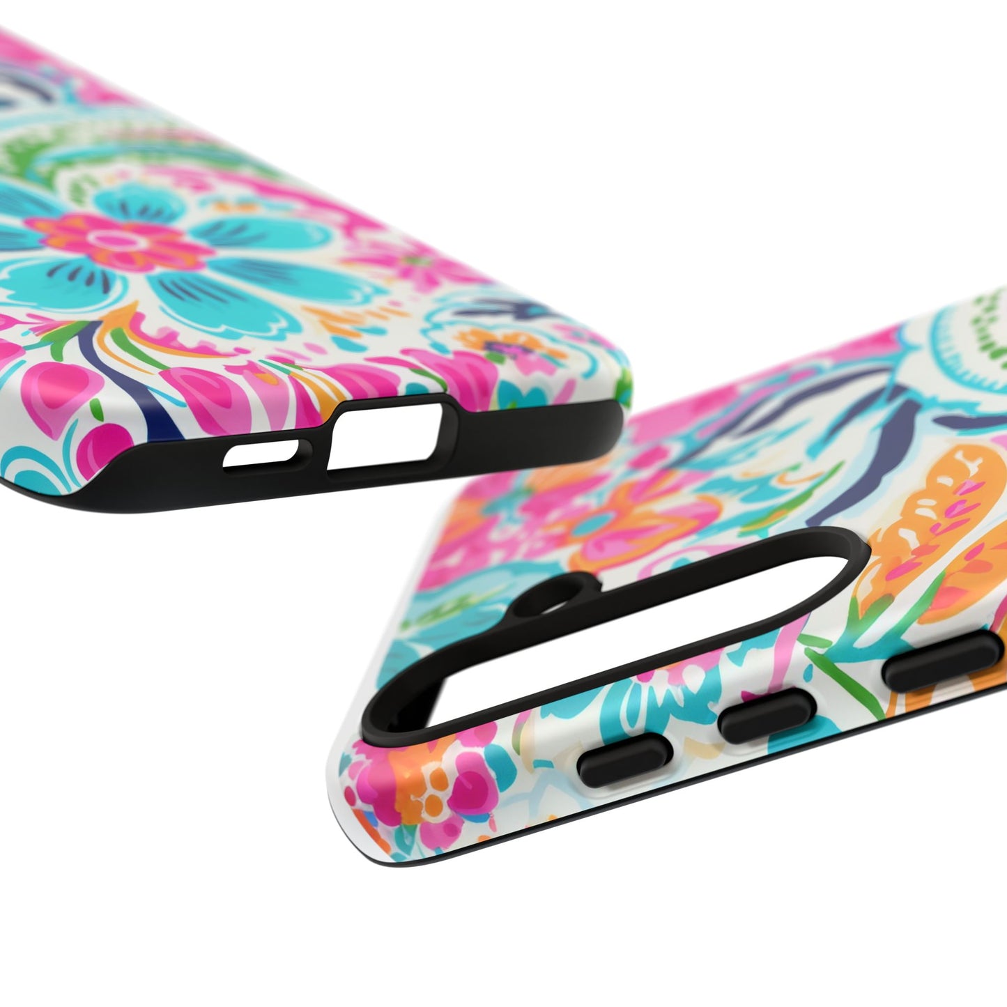 Vibrant Floral Phone Case - Tough & Stylish Protection