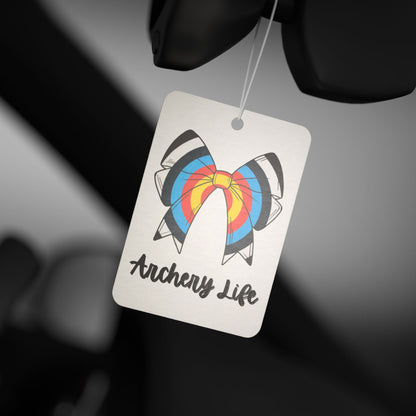 Car Air Freshener - Cute Archery Design