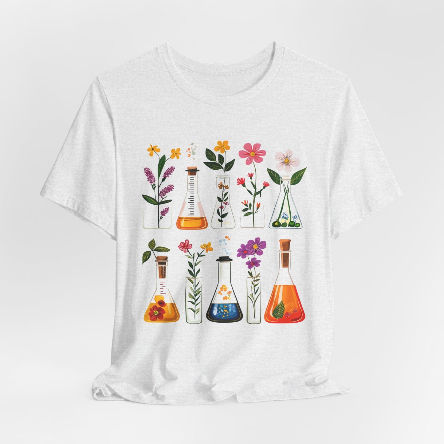 Floral Science Unisex Tee - Perfect for Gardeners & Nature Lovers