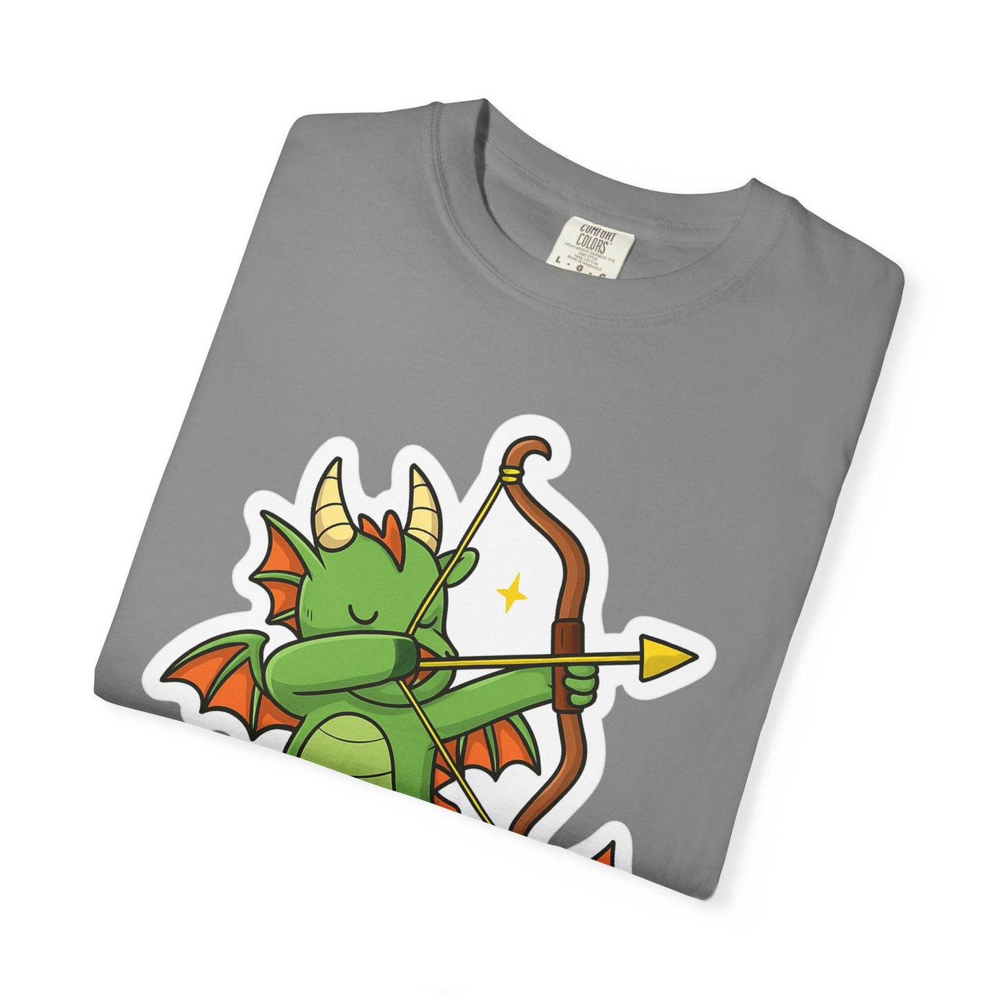Dragon Archer T-Shirt | Cute Gift for Kids, Fantasy Fans, Birthday, Anime Lovers, Playful Apparel