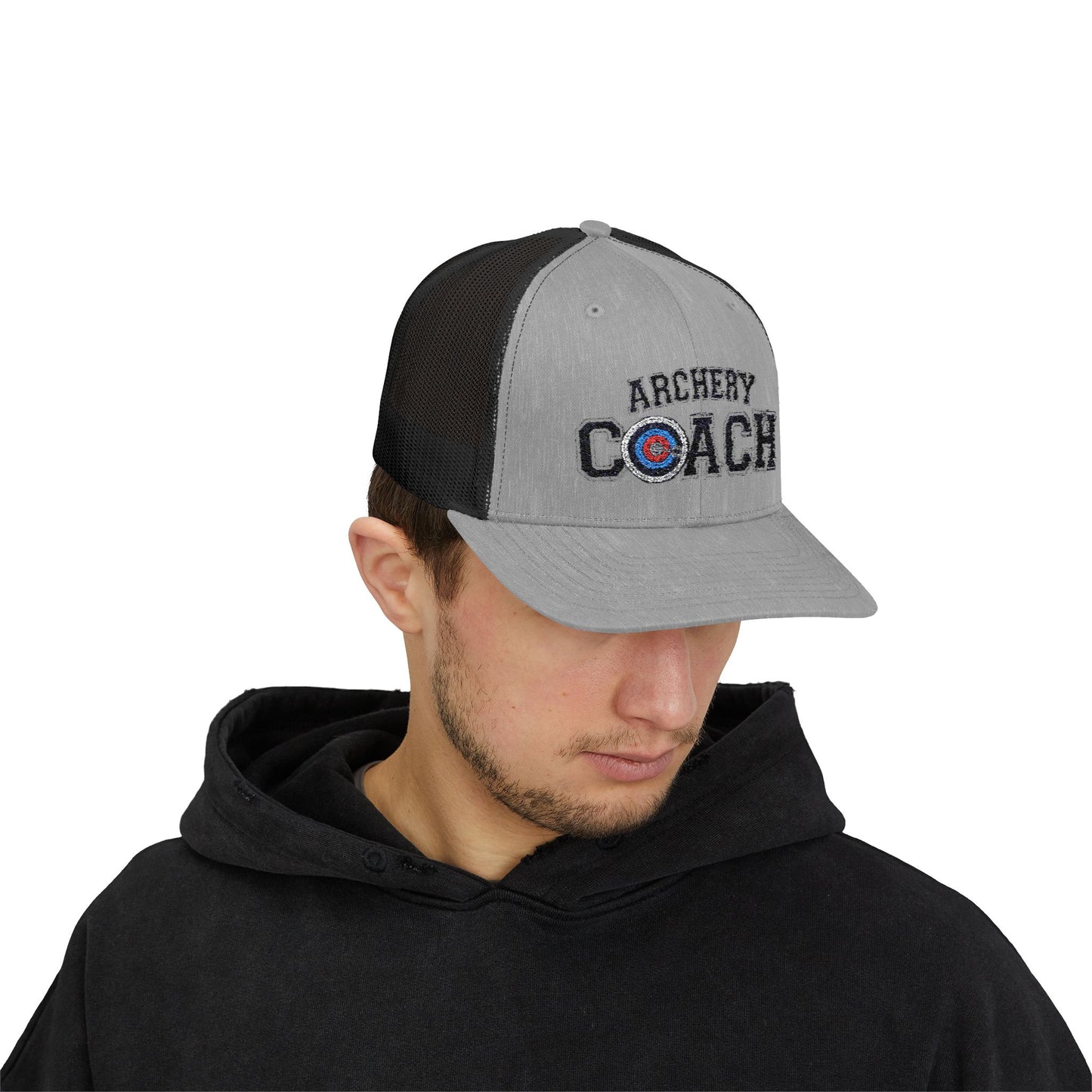Archery Coach Snapback Trucker Cap