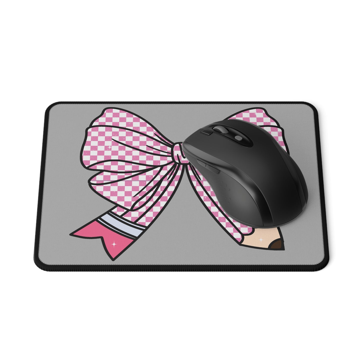 Cute Bow Non-Slip Gaming Mouse Pad - Stylish Gamer Accessory