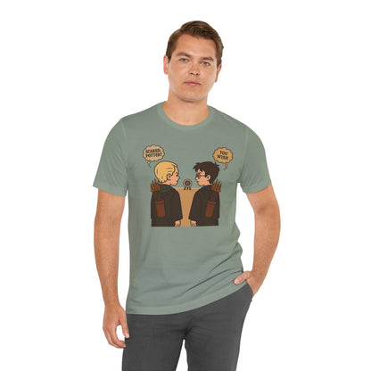 Funny Hogwarts-Themed Tee, Casual Wear, Gift for Fans, Harry Potter Humor, Unisex T-Shirt, Nerdy Clothing