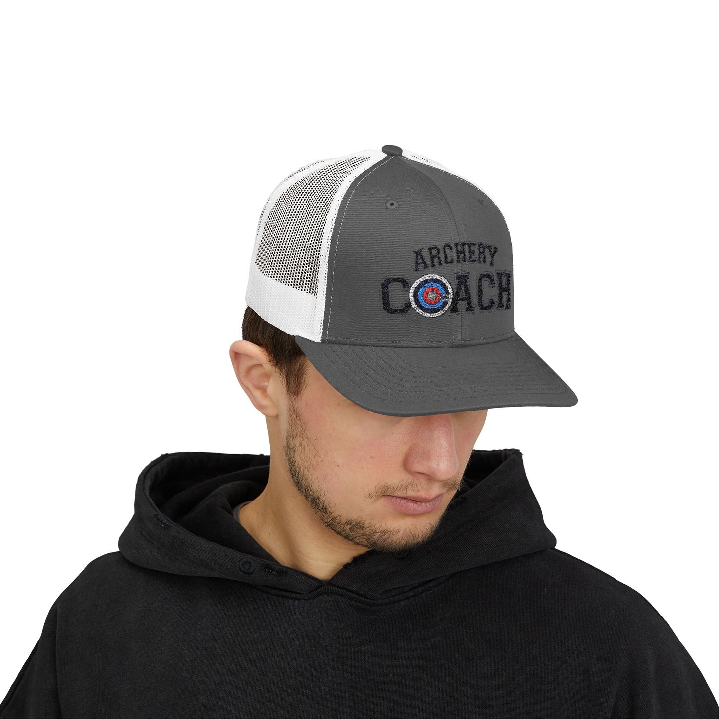 Archery Coach Snapback Trucker Cap