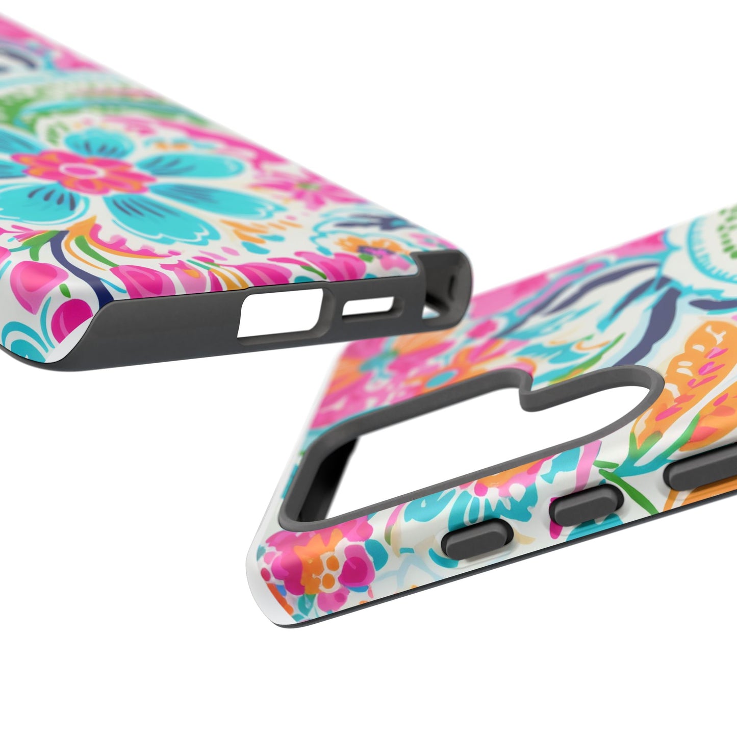 Vibrant Floral Phone Case - Tough & Stylish Protection