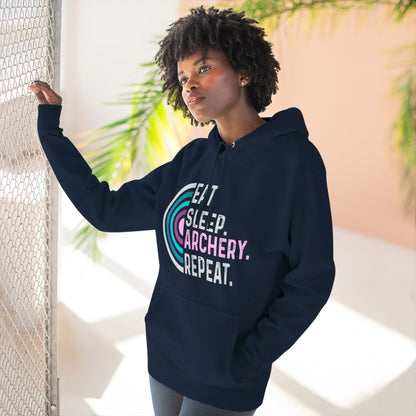 Eat Sleep Archery Repeat Hoodie, Cozy Fleece Hoodie for Archery Lovers, Gift for Archers, Sportswear for Outdoor Enthusiasts, Unique [...]