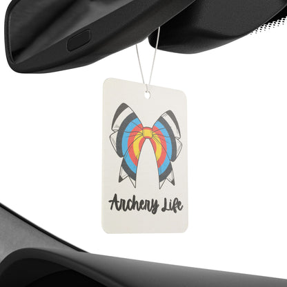 Car Air Freshener - Cute Archery Design