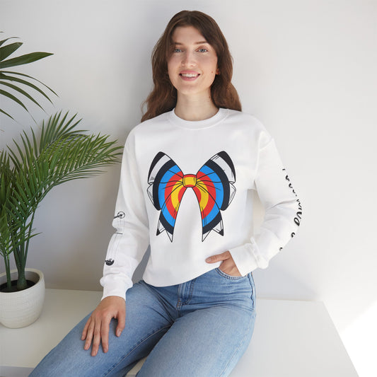 Archery Life Target Bow Crewneck Sweatshirt