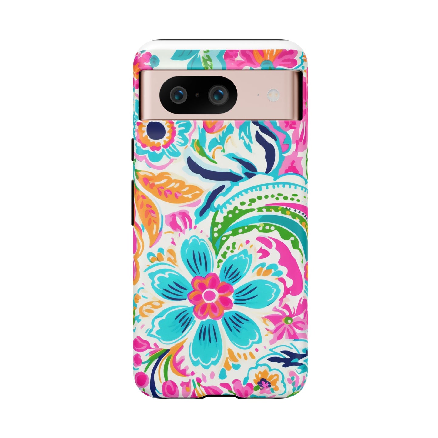 Vibrant Floral Phone Case - Tough & Stylish Protection