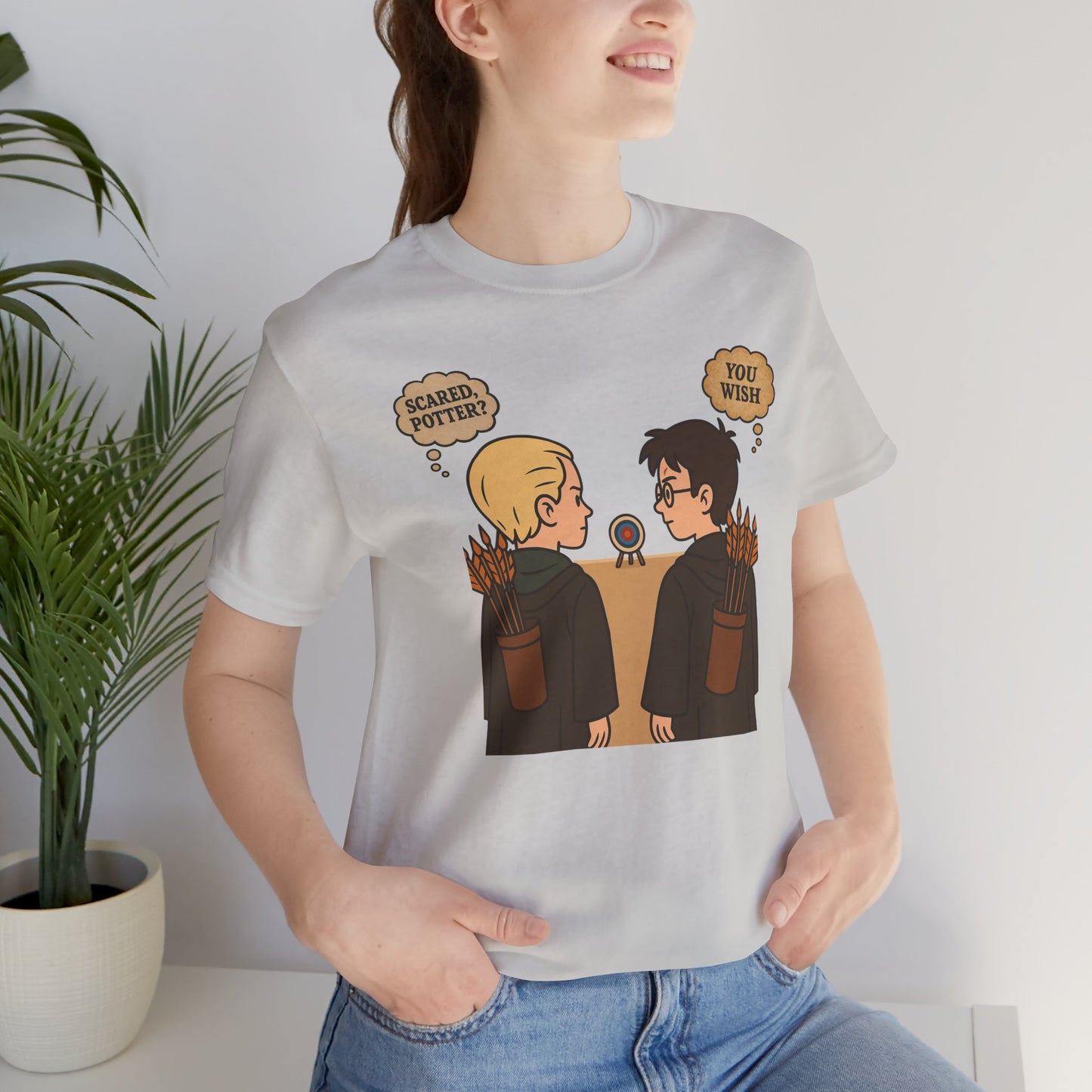 Funny Hogwarts-Themed Tee, Casual Wear, Gift for Fans, Harry Potter Humor, Unisex T-Shirt, Nerdy Clothing