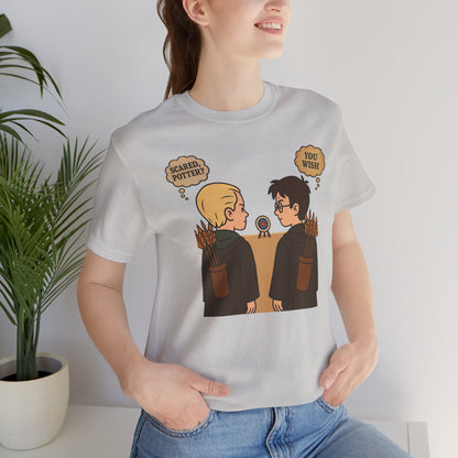 Funny Hogwarts-Themed Tee, Casual Wear, Gift for Fans, Harry Potter Humor, Unisex T-Shirt, Nerdy Clothing
