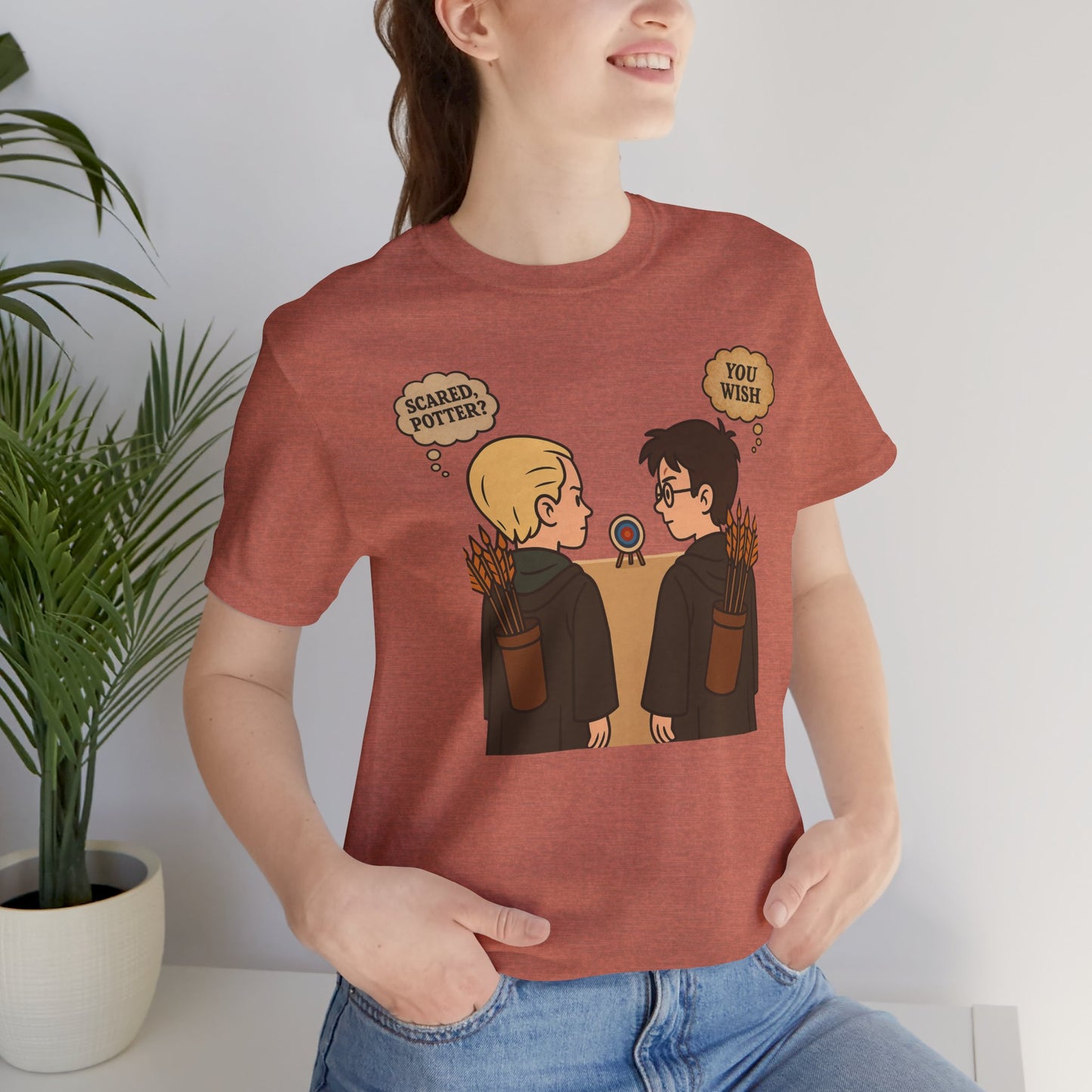 Funny Hogwarts-Themed Tee, Casual Wear, Gift for Fans, Harry Potter Humor, Unisex T-Shirt, Nerdy Clothing