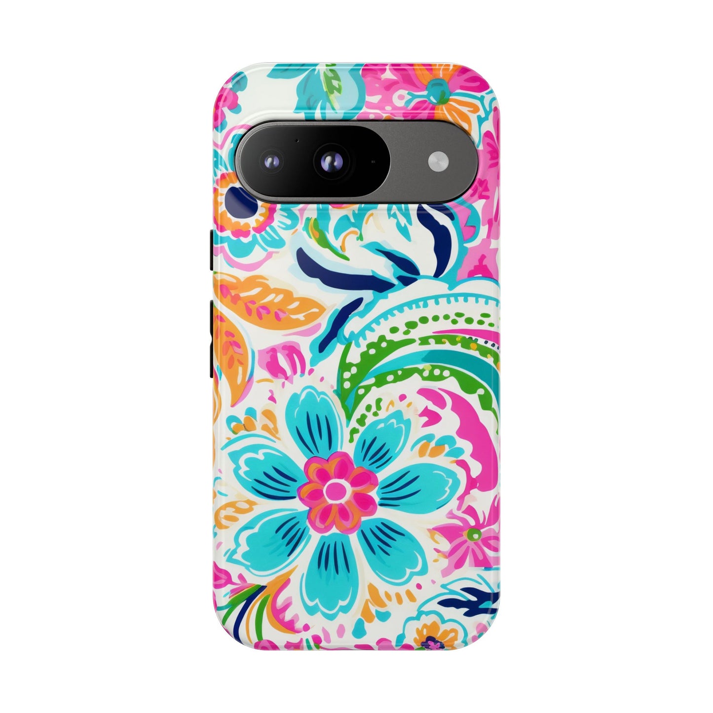 Vibrant Floral Phone Case - Tough & Stylish Protection