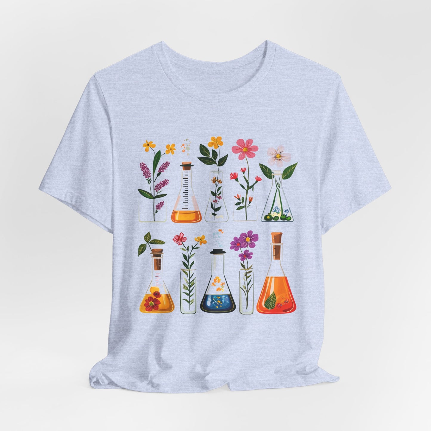 Floral Science Unisex Tee - Perfect for Gardeners & Nature Lovers