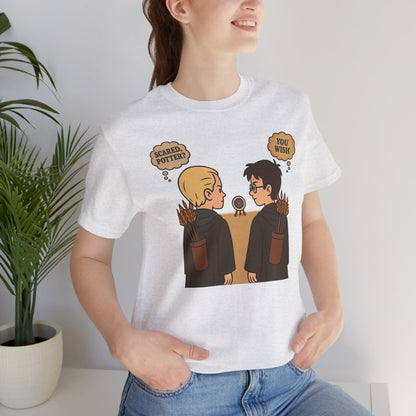 Funny Hogwarts-Themed Tee, Casual Wear, Gift for Fans, Harry Potter Humor, Unisex T-Shirt, Nerdy Clothing
