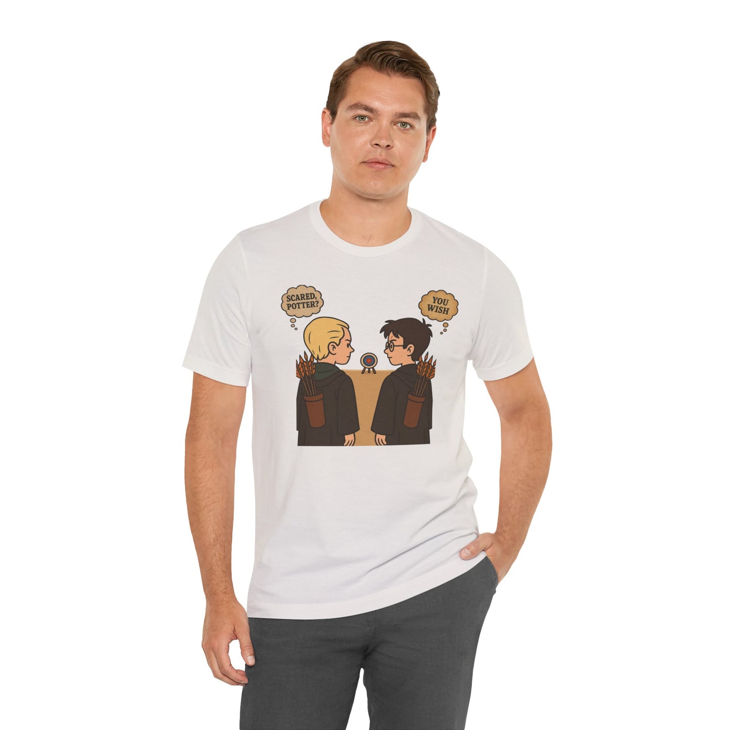 Funny Hogwarts-Themed Tee, Casual Wear, Gift for Fans, Harry Potter Humor, Unisex T-Shirt, Nerdy Clothing