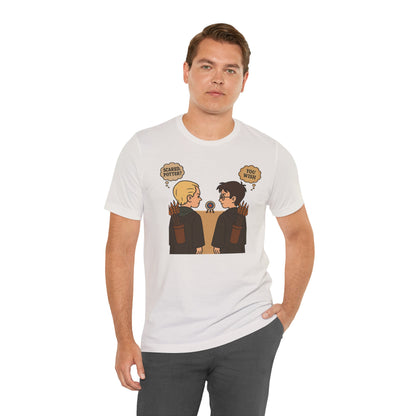 Funny Hogwarts-Themed Tee, Casual Wear, Gift for Fans, Harry Potter Humor, Unisex T-Shirt, Nerdy Clothing
