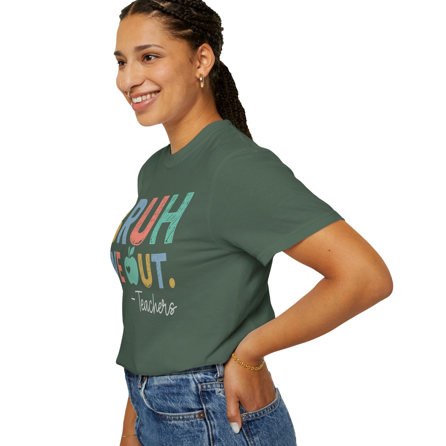 Unisex Teacher T-Shirt - 'Bruh We Out' Design