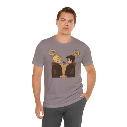 Funny Hogwarts-Themed Tee, Casual Wear, Gift for Fans, Harry Potter Humor, Unisex T-Shirt, Nerdy Clothing