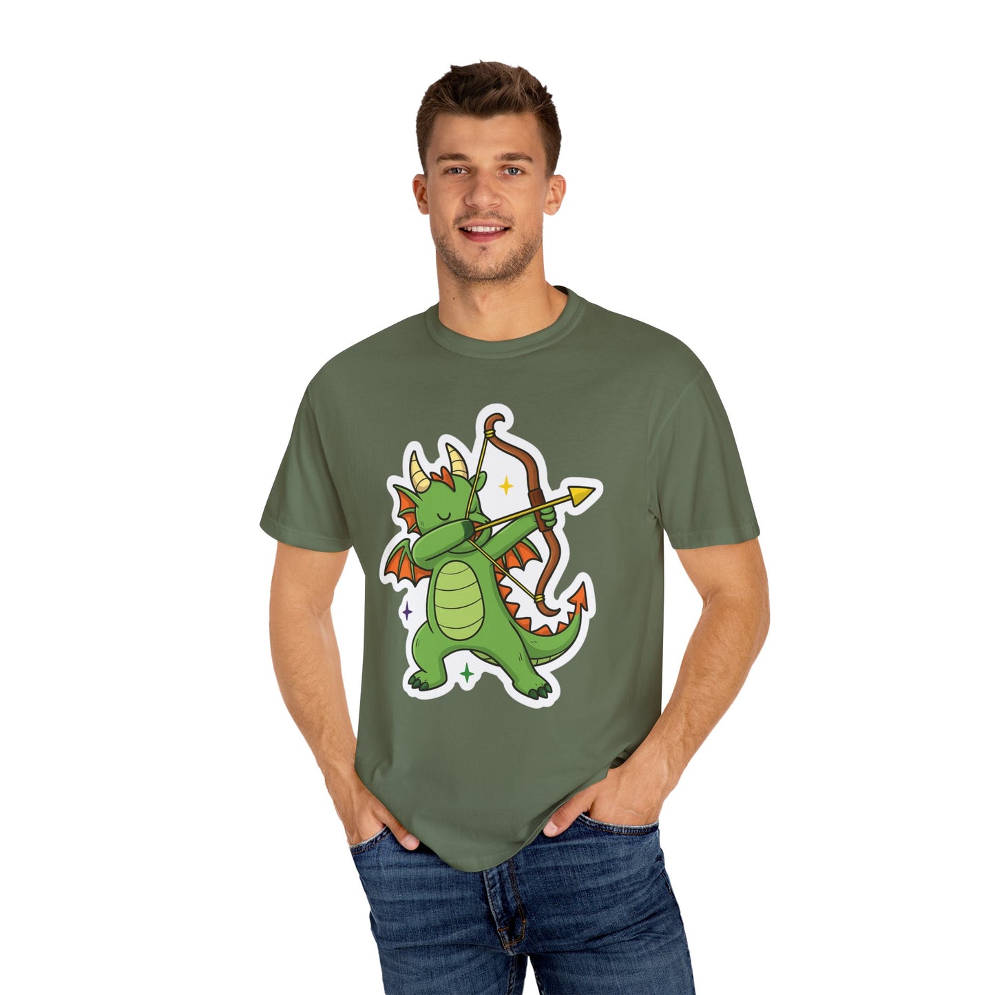 Dragon Archer T-Shirt | Cute Gift for Kids, Fantasy Fans, Birthday, Anime Lovers, Playful Apparel