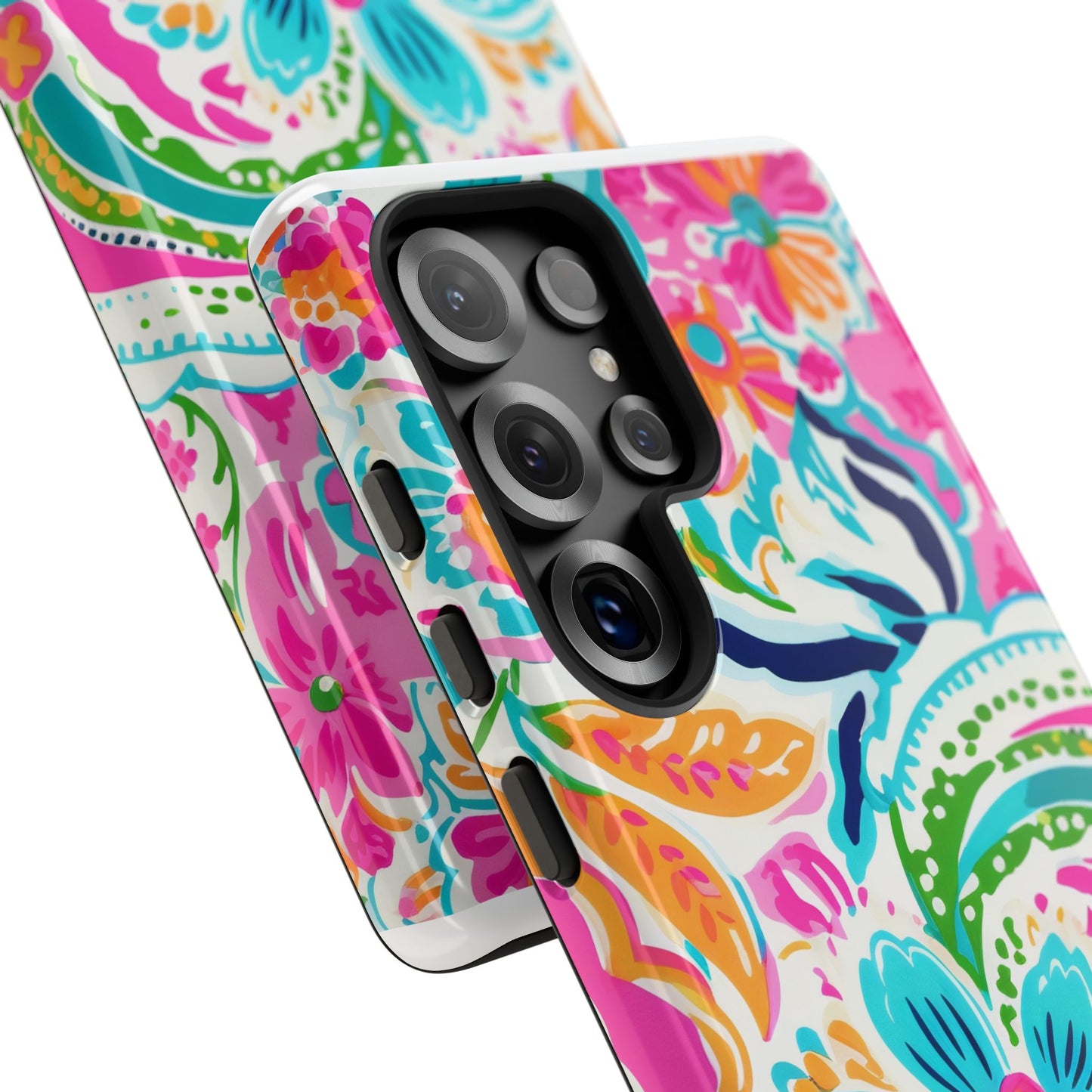 Vibrant Floral Phone Case - Tough & Stylish Protection