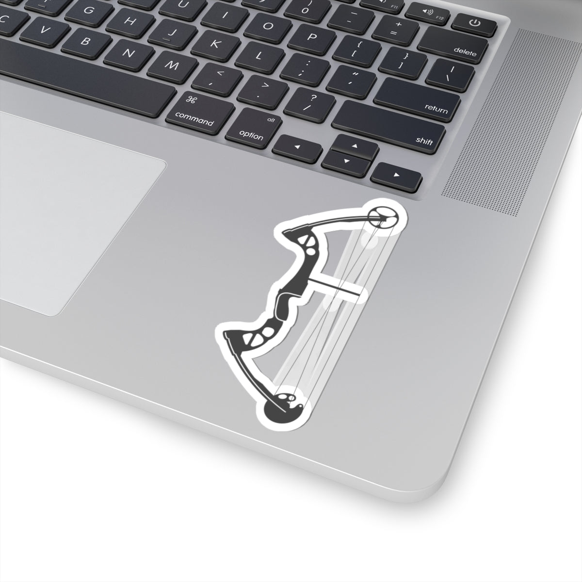 Archery Bow Kiss-Cut Stickers, Hunting Decals, Outdoor Enthusiast Gifts, Laptop Stickers, Sports Accessories