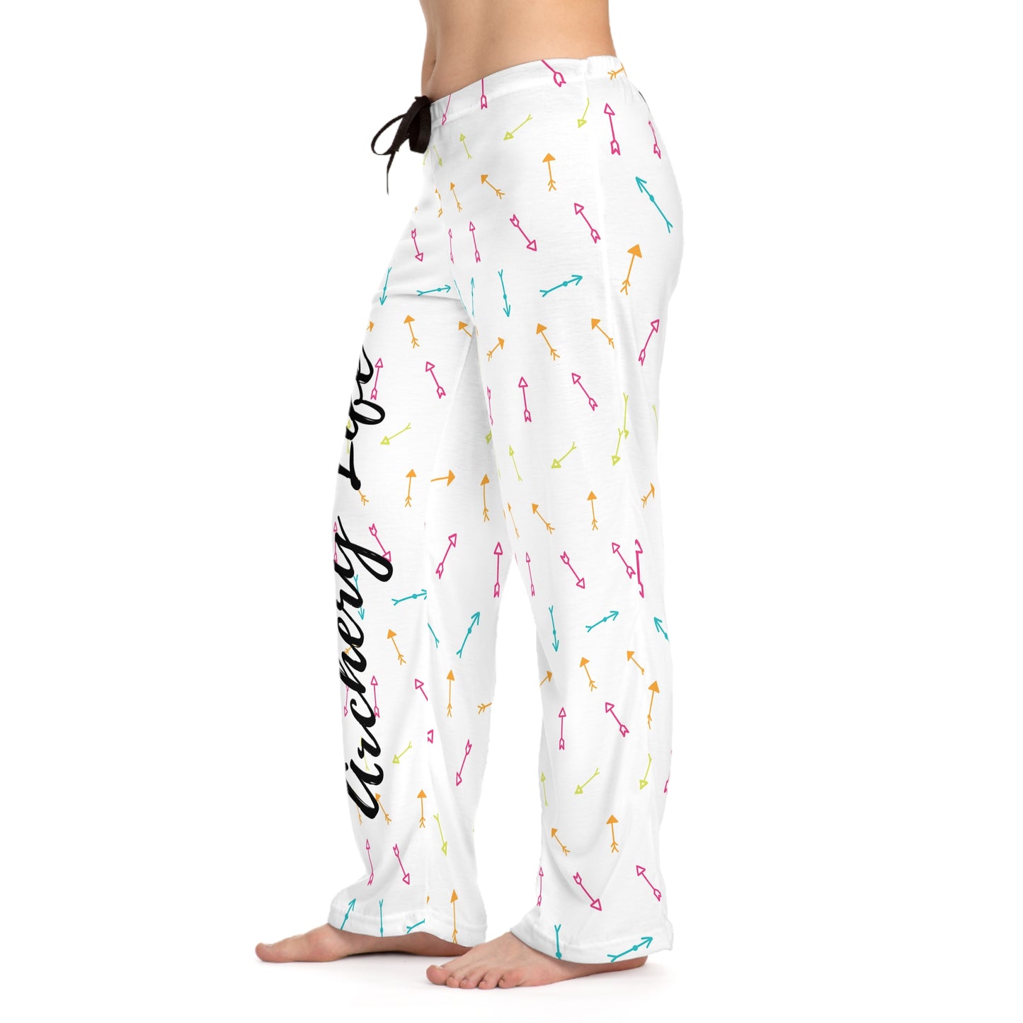 Chic Archery Pajama Pants, Women's Lounge Wear, Cute Gift for Archers, Cozy Homewear, Fun Sleep Pants