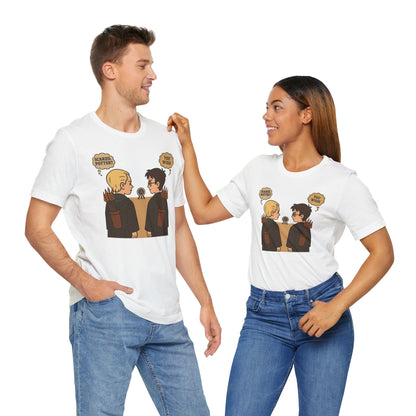 Funny Hogwarts-Themed Tee, Casual Wear, Gift for Fans, Harry Potter Humor, Unisex T-Shirt, Nerdy Clothing