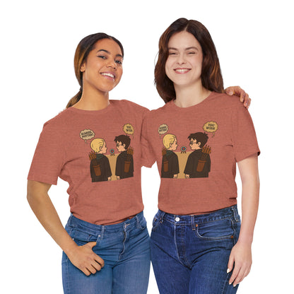 Funny Hogwarts-Themed Tee, Casual Wear, Gift for Fans, Harry Potter Humor, Unisex T-Shirt, Nerdy Clothing