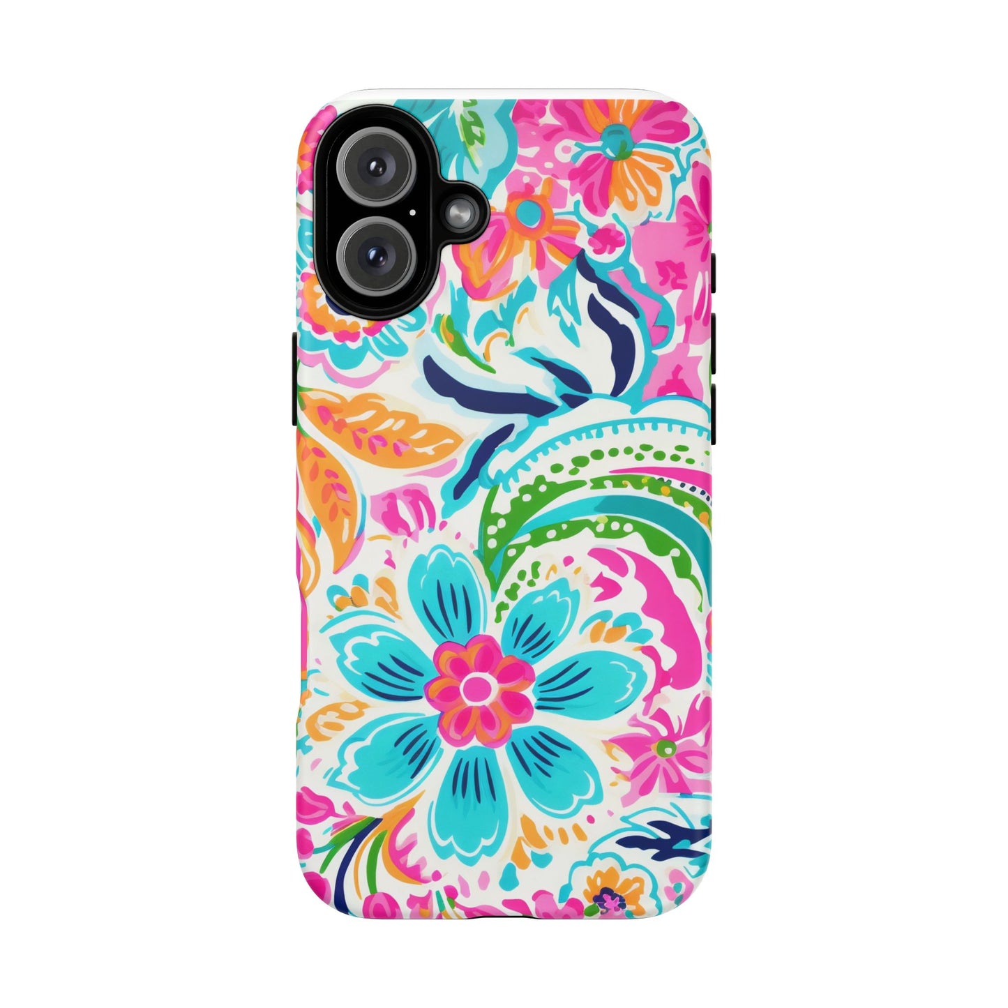 Vibrant Floral Phone Case - Tough & Stylish Protection