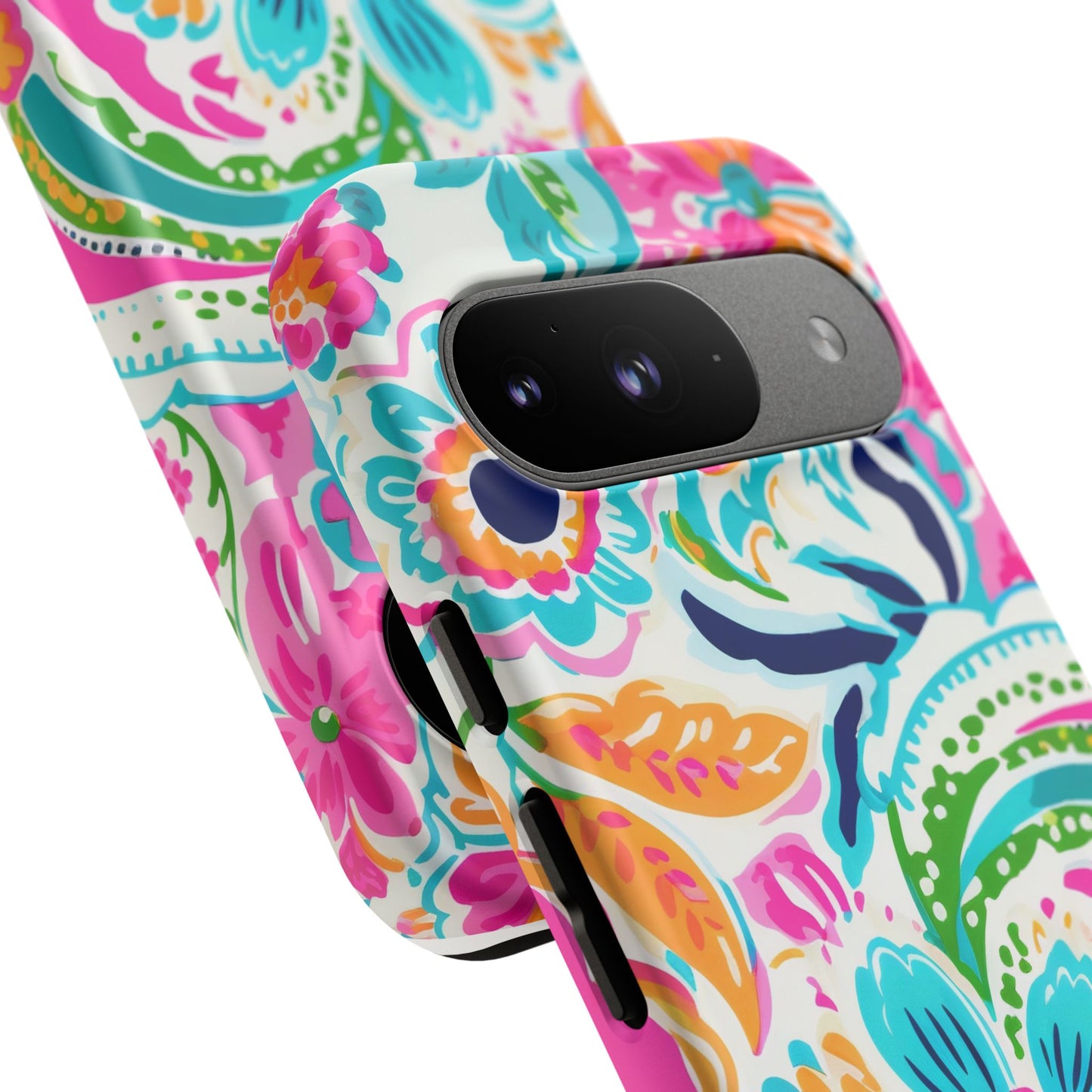 Vibrant Floral Phone Case - Tough & Stylish Protection