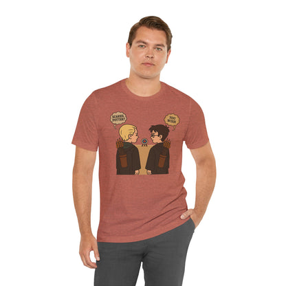 Funny Hogwarts-Themed Tee, Casual Wear, Gift for Fans, Harry Potter Humor, Unisex T-Shirt, Nerdy Clothing