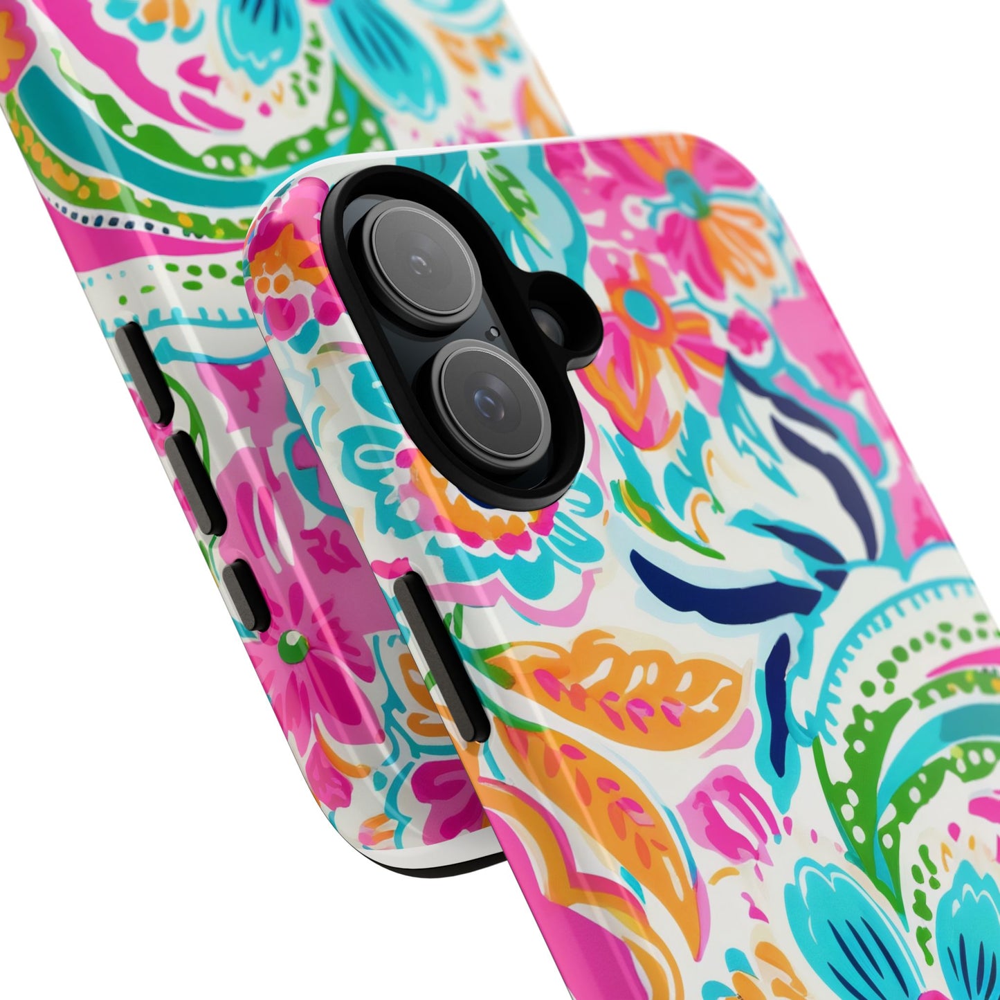 Vibrant Floral Phone Case - Tough & Stylish Protection