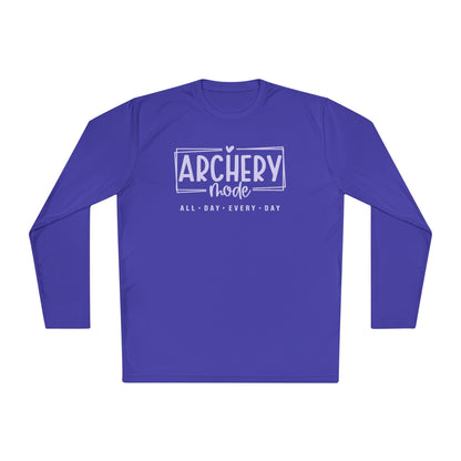 Unisex Archery Long Sleeve Tee, Perfect for Sports Enthusiasts, Gift for Archery Lovers, Outdoor Activities, Everyday Casual Wear
